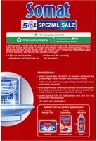 Somat Spülmaschinensalz Spezial 5in1 Antikalk-Aktiv, 1,2 kg - Bild 1