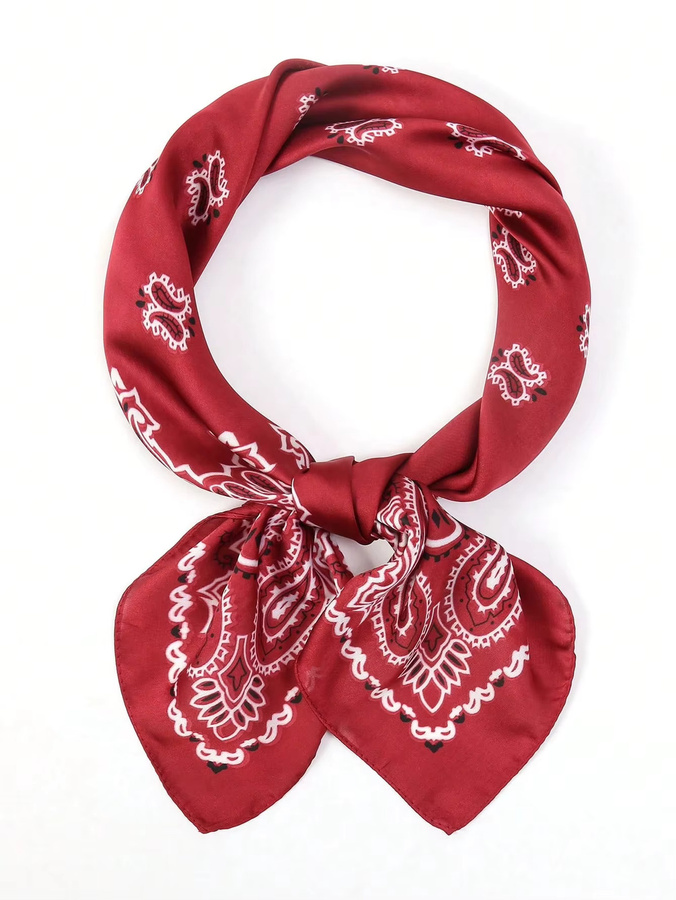 RUNMEIFA Halstuch Silk, 70x70 cm, Damen - Bild 5