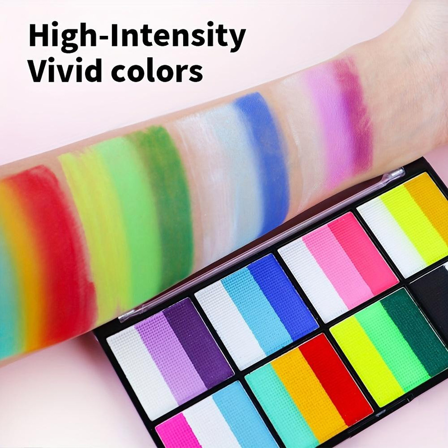 Gesichts- und Körperfarbenpalette, bunt - Bild 3