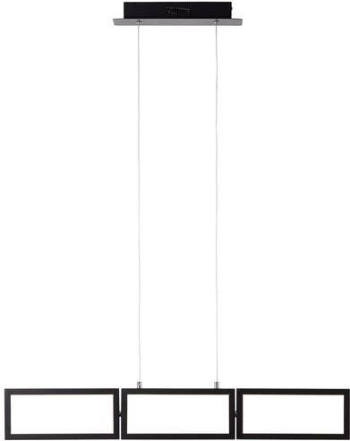 Brilliant Ranut LED-Pendelleuchte 3-flammig Schwarz dimmbar 11.3W 3000K - Bild 1