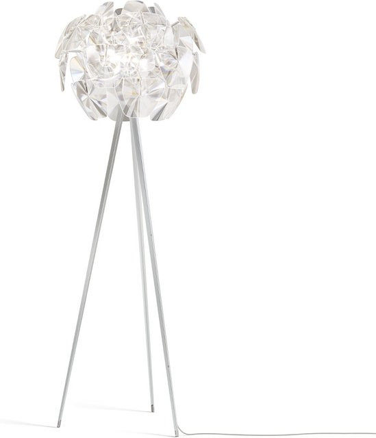 Luceplan Hope Terra Stehleuchte in Transparent mit silbernem Design - Bild 1
