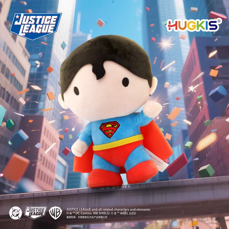 HUGKIS DC Comics Justice League Superman, Plüschpuppe, 20 cm - Bild 2