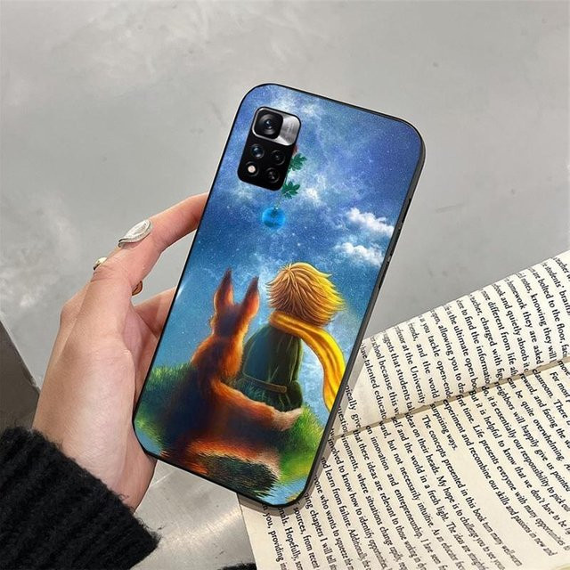 Handyhülle Der Kleine Prinz Fuchs für Xiaomi Redmi Note 13 Pro 4G, Redmi Note 12, 11, 10 Serie und weitere Modelle, Multicolor - Bild 1