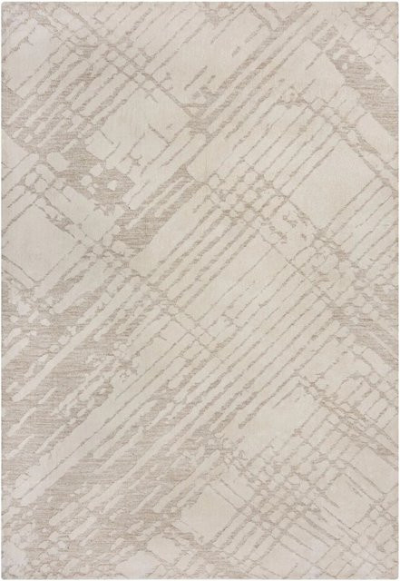 Flair Rugs Kurzflorteppich Remy Wool Look in Beige, B x T: 160 x 230 cm - Bild 1