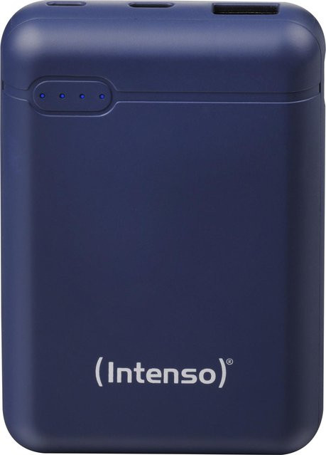 Intenso Powerbank XS10000 mit 10000 mAh in Blau mit USB-A, Micro-USB und USB-C Anschlüssen - Bild 2