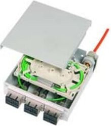 Telegärtner TS-Verteiler 6xSCD Pigtails 12xE9/125 Multicolor - Bild 1