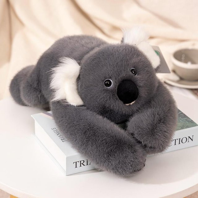 Grauer Koala, Plüschtier, Gewichtetes Kuscheltier, 45cm, ab 14 Jahren - Bild 1