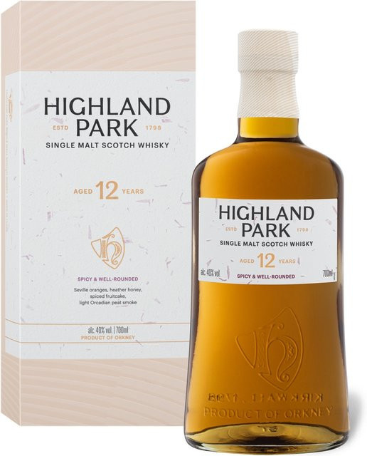 Highland Park Single Malt Scotch Whisky 12 Jahre 0,7 l - Bild 1