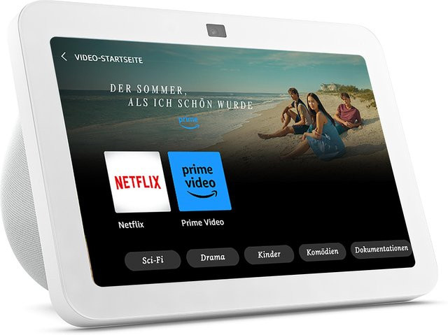 Amazon Echo Show 8 (3. Generation) Smart Display in Weiß - Bild 1