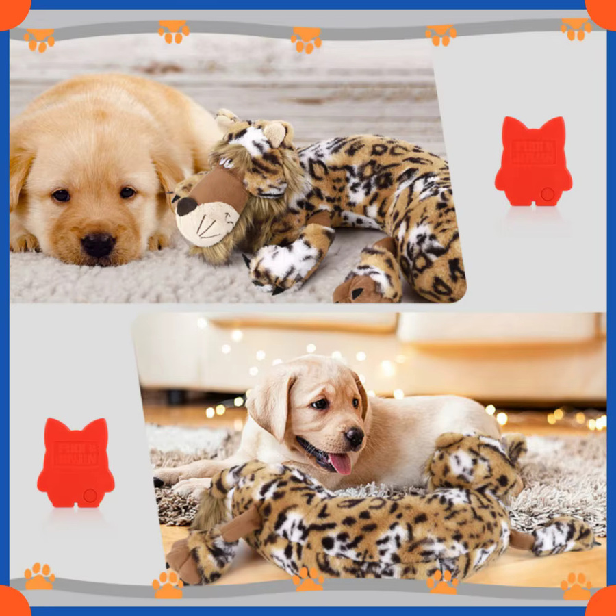 fuled Plüsch-Welpen-Herzschlagspielzeug, Hunde-Puzzlespielzeug - Bild 2