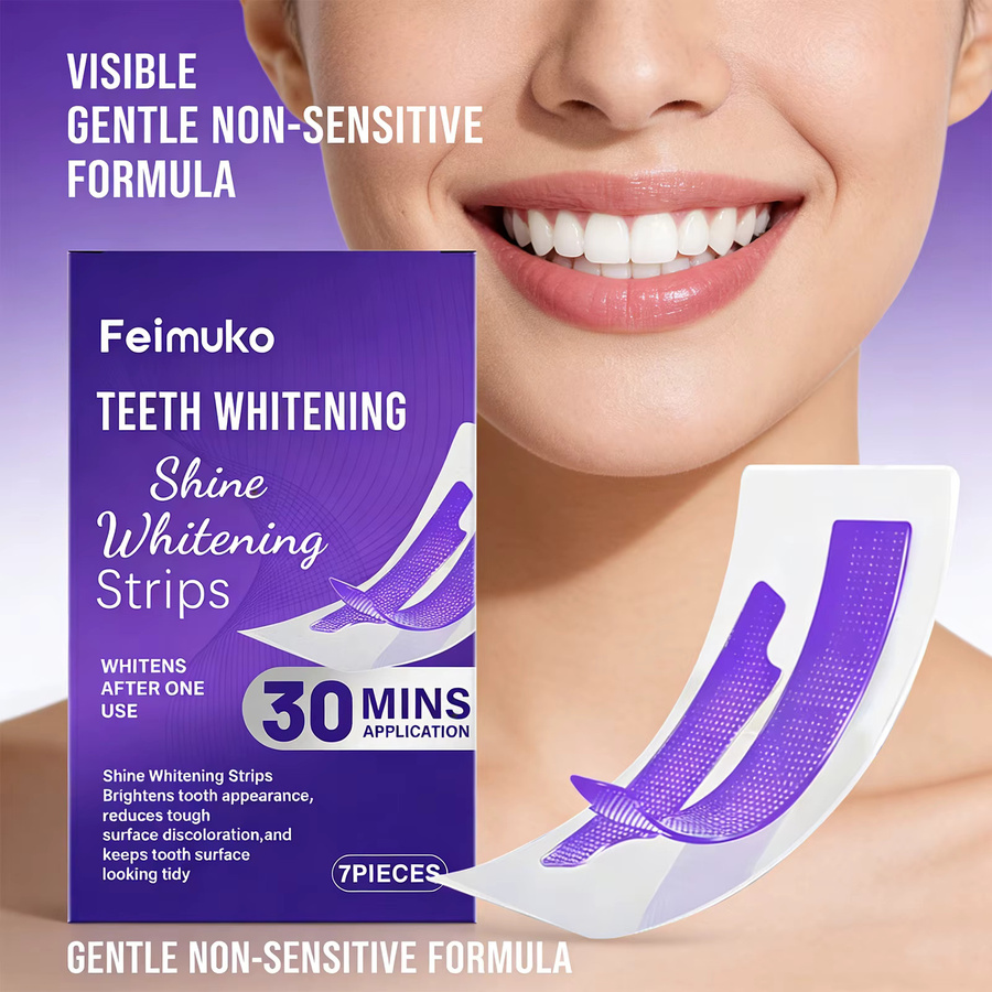 FEIMUKO Zahnaufhellungsstreifen, Unisex - Bild 4