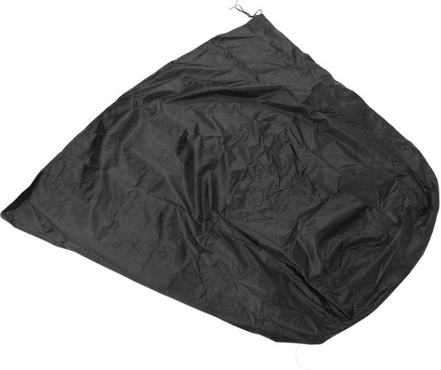 OutsideWorld Brunnenabdeckung aus wasserabweisendem 420D Oxford-Gewebe in Schwarz mit Kordelzug zum Schutz deines Gartenbrunnens - Bild 1