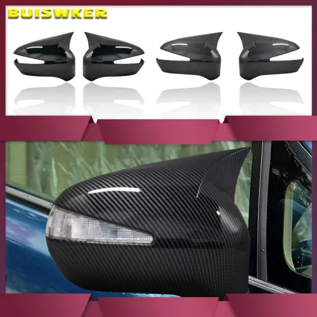 Carbon Faser Rückspiegel Abdeckung in Schwarz für Honda Civic 8. Generation (2006-2011) von Phirikes - Bild 1