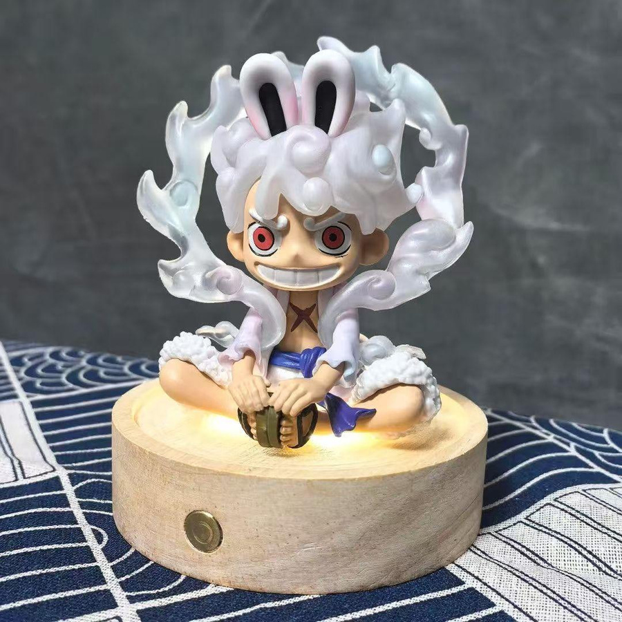Fashnics One Piece Anime Luffy Actionfigur PVC Statue 9cm - Bild 2
