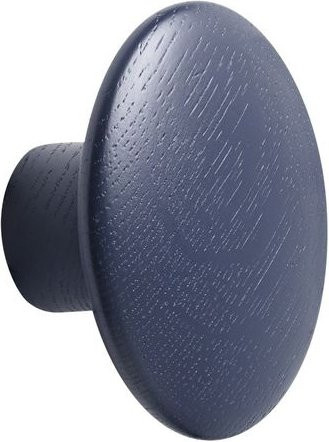Muuto Dots Wood Distributed Point Hooks aus Holz in Blau Matt - Bild 1