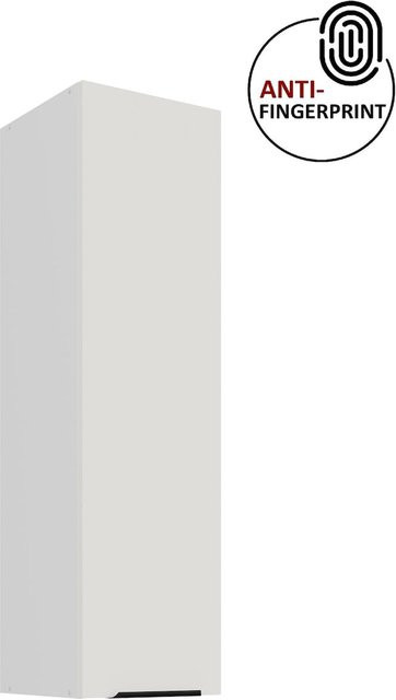ARIA Hängeschrank Küchenzeile Weiss Matt mit drei Einlegeböden Höhe: 30 cm, Breite: 90 cm - Bild 1