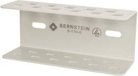 BERNSTEIN Pinzettenhalter 5-170-0 für Elektronik, Stahl, Silber, Länge: 125 mm - Bild 1