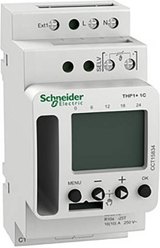 Schneider Electric Temperaturregler in Weiß - Bild 1