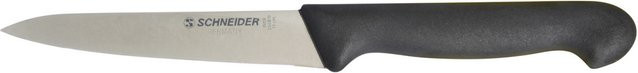 Schneider Paring Knife in Schwarz mit Edelstahlklinge und Kunststoffgriff, Klingenlänge: 13 cm - Bild 1