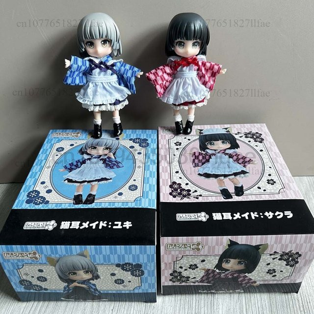 Bandai Catgirl Maid Yuki Girl Figur, Actionfigur, mit Kleidung aus echtem Stoff - Bild 1