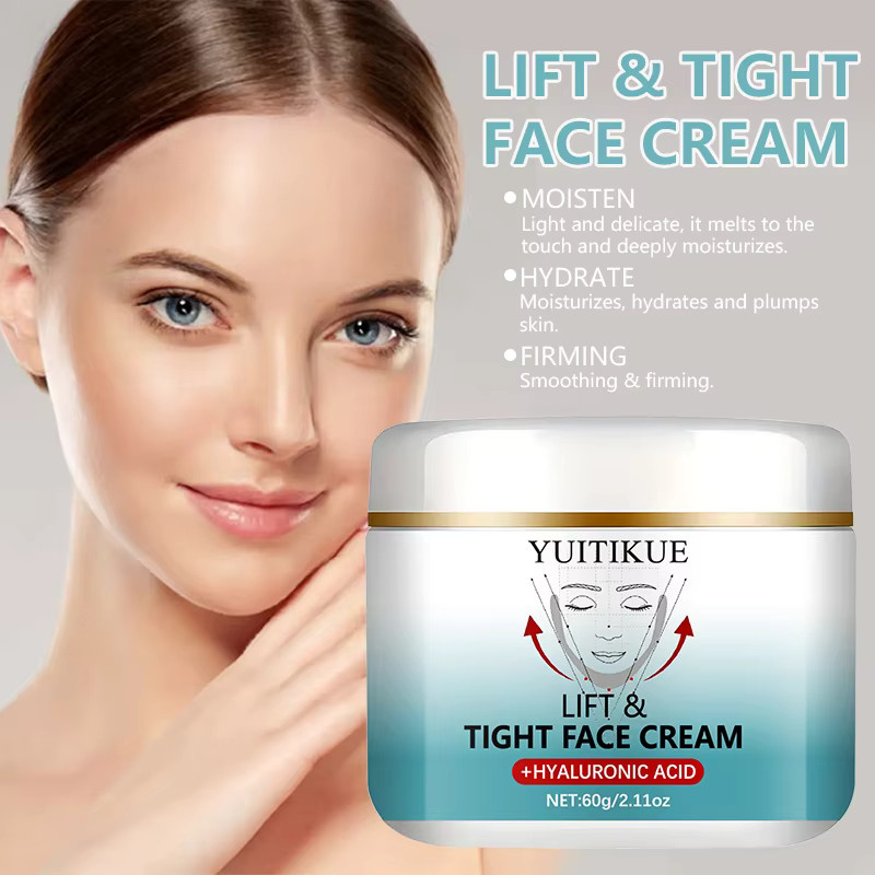 YUITIKUE Lifting & Straffende Gesichtscreme mit Hyaluronsäure, 60g - Bild 2