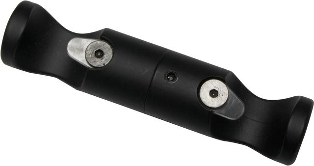 Schöner Wohnen Deckenträger-Adapter Leon für Gardinenstangen Ø 20 mm Schwarz Matt - Bild 1