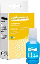 Schäfer Shop Select Tintenpatrone für Canon GI-56C Ersatz, Cyan, bis 14000 Seiten - Bild 1
