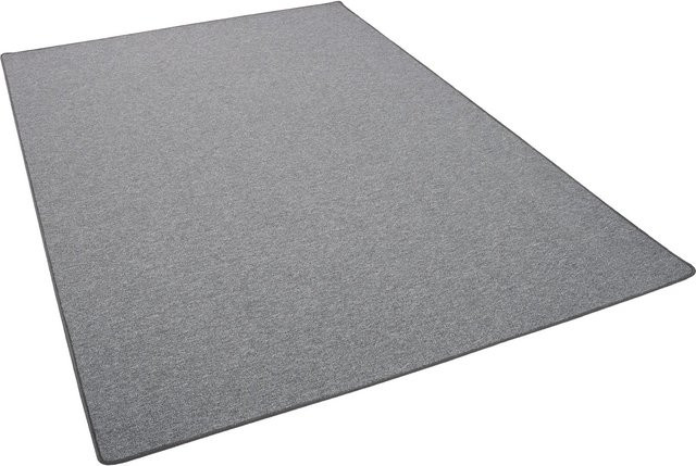 Snapstyle Feinschlingen Velour Teppich Strong Anthrazit B: 80 cm, L: 320 cm - Bild 1