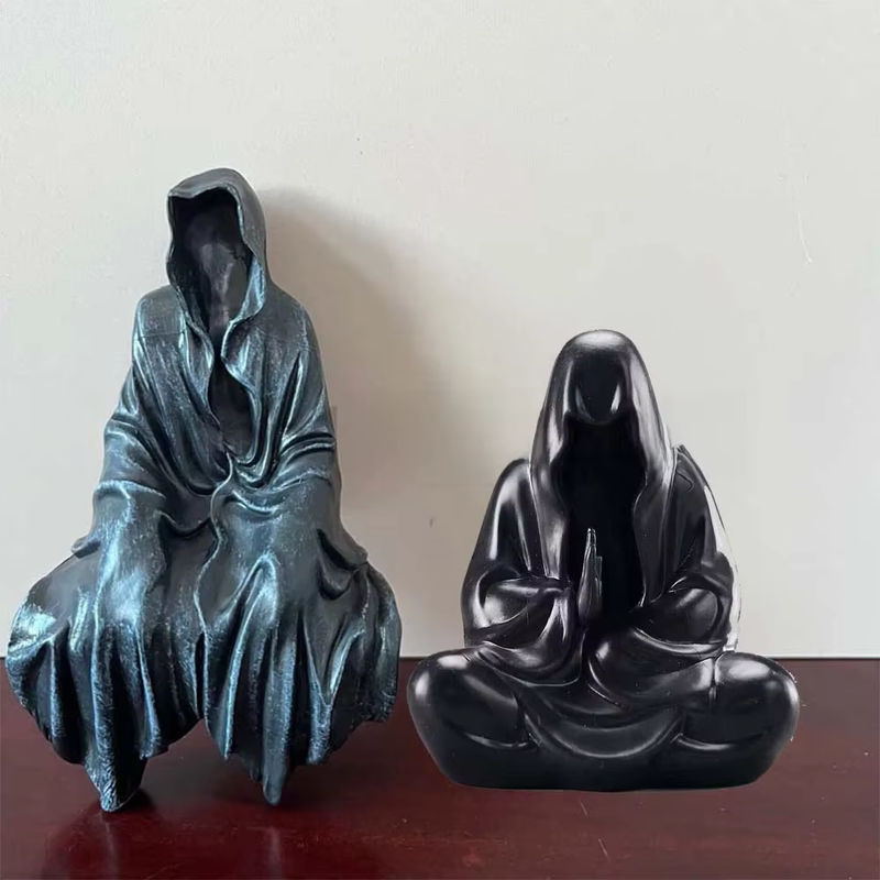 Bandai Nazgul Ringwraith Mini Figur Horror Action Figur aus Kunstharz in Schwarz als Desktop Dekoration und Sammlerstück - Bild 6