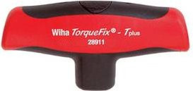 Wiha Drehmoment-Schraubendreher TorqueFix Tplus mit fest voreingestellter Drehmomentbegrenzung 8 Nm, Schwarz - Bild 1
