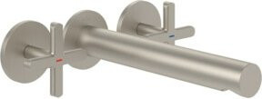 Villeroy & Boch Loop & Friends Fertigmontageset UP-3L-Kreuzgr.-WTA in Chrom/Silber - Bild 1