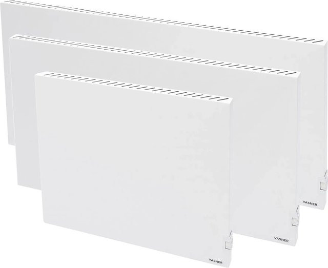 Vasner Hybrid-Infrarotheizung Konvi 900 W in Weiß - Bild 1
