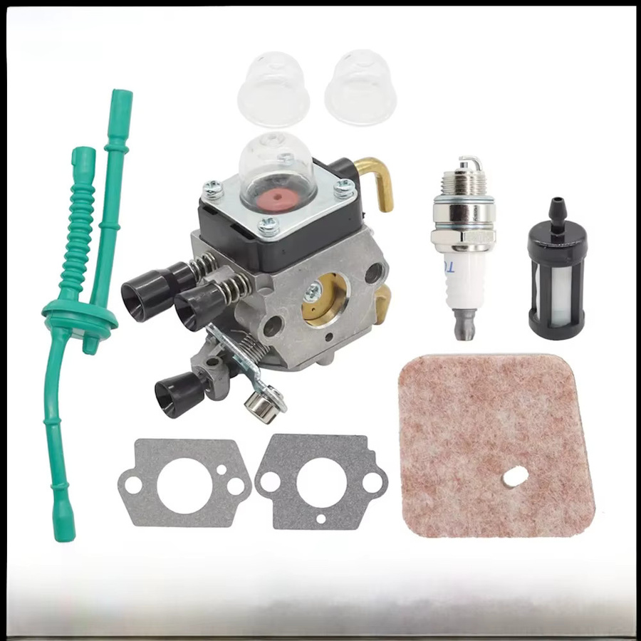 Stihl Vergaser-Set für Fadentrimmer und Unkrautfresser inklusive Luftfilter und Leitungsdichtung, passend für FS55R, FS55RC, KM55, HL45, KM55R, FS38, FS75 und FS45C - Bild 3