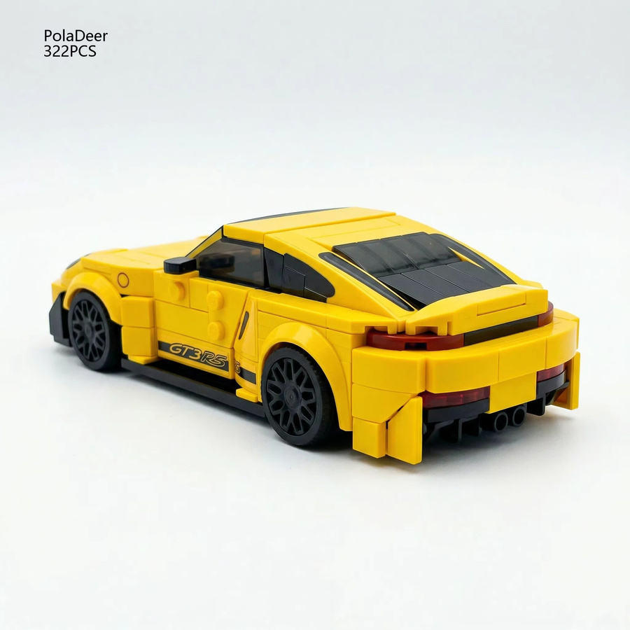 PolaDeer 911 City Fahrzeuge GT3 Touring Paket, Bausteine, 322 Teile - Bild 2