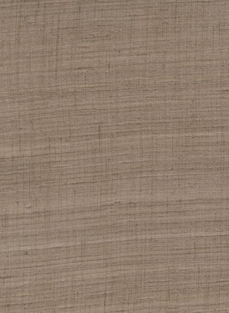 Arte Tapete Ghicha Silk in Taupe mit ethnischem Textil-Design aus Vlies - Bild 1