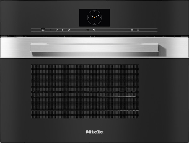 Miele DGM 7640 Einbau-Dampfgarer mit Mikrowelle in Edelstahl und CleanSteel mit Steam Assist - Bild 1