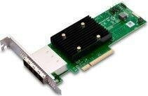 Broadcom HBA 9500-16e Tri-Mode Speicher-Controller mit 16 Sendern für SATA 6Gb/s, SAS 12Gb/s und PCIe 4.0 NVMe, PCIe 4.0 x8 (05-50075-00) - Bild 1