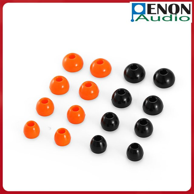 Penon Liqueur HiFi-Silikon-Ohrstöpsel Ersatz für 4,0–6,5 mm Düsen, 3 Paar in S/M/L/XL für In-Ear-Kopfhörer und IEMs - Bild 1