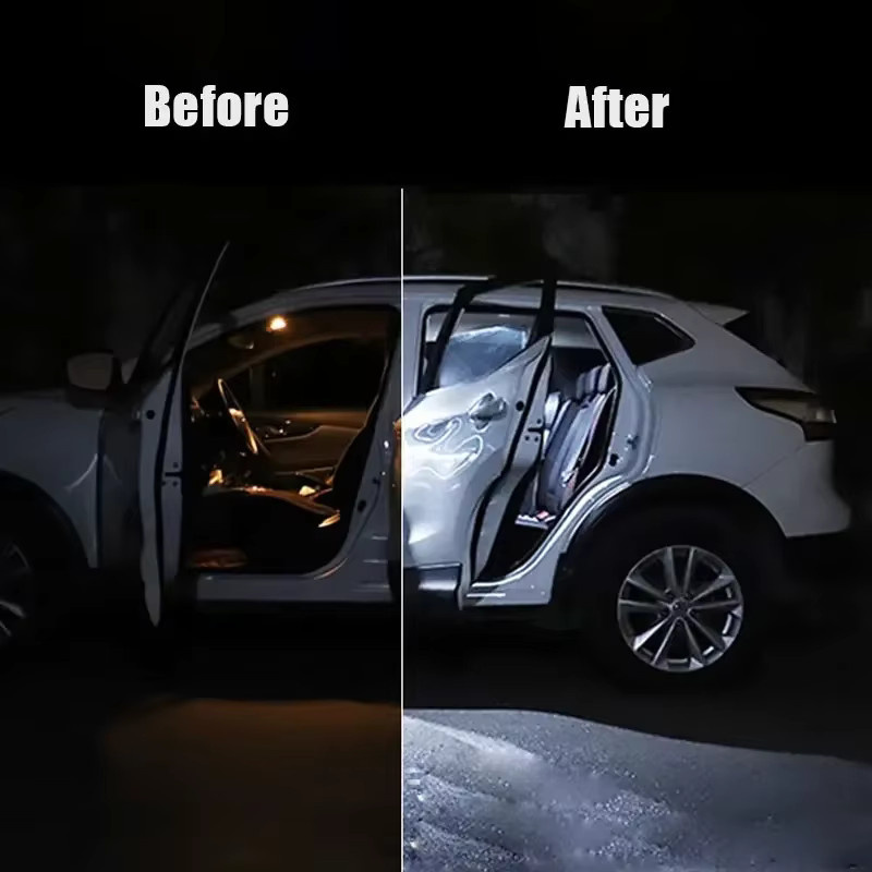 Weiße T10 CW5W LED Innenraumbeleuchtung für dein Auto in Cool White - Bild 3