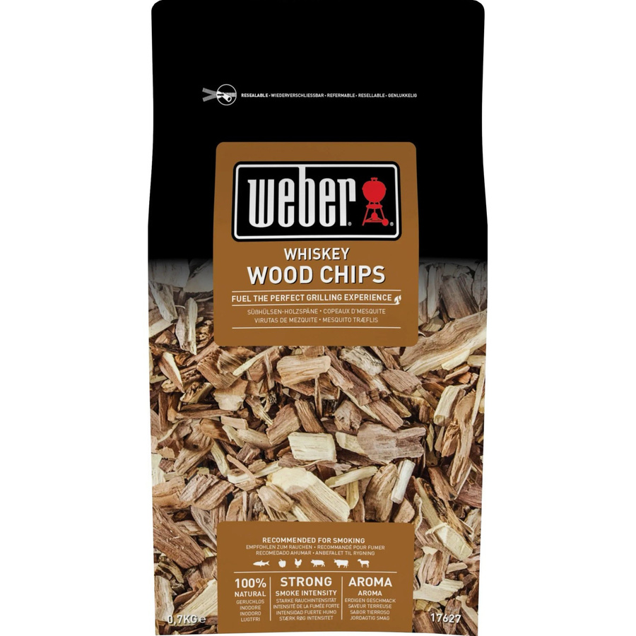 Weber Räucherchips Whiskey aus Eichenholz, 700 g - Bild 2