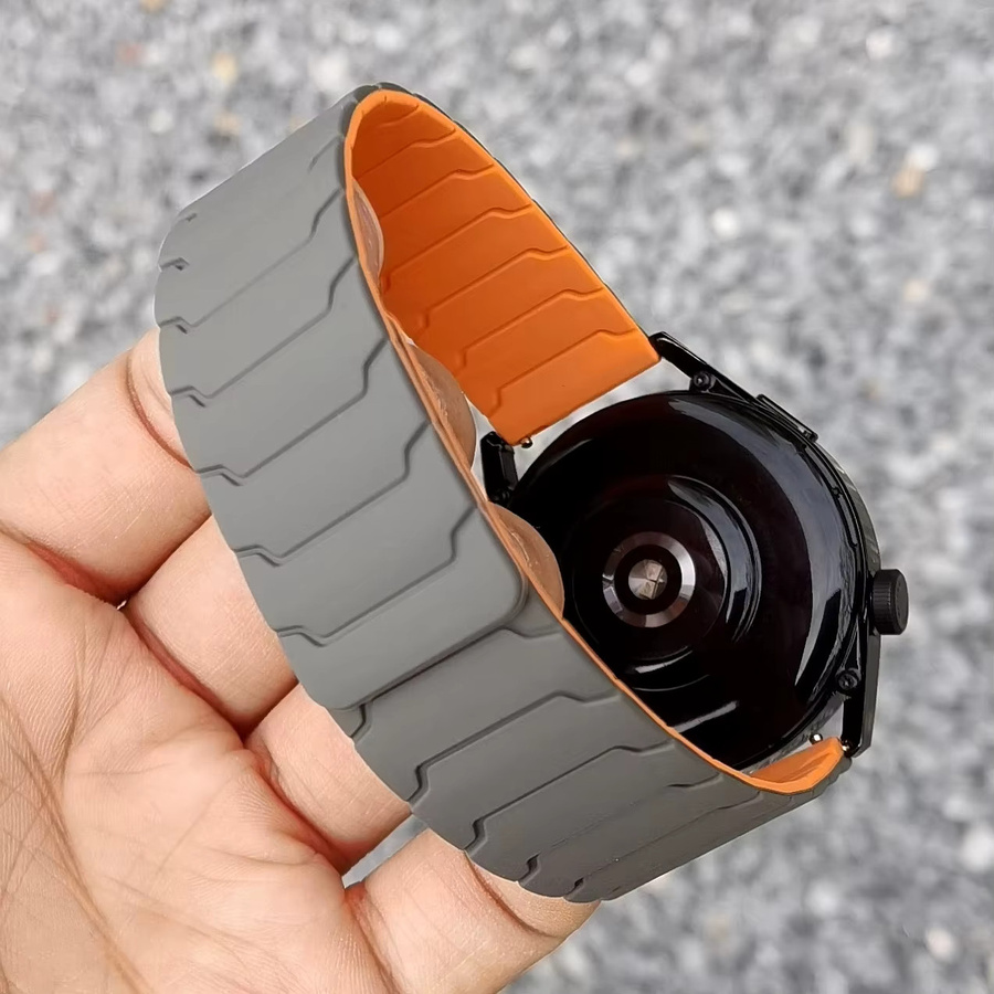 Uhrenarmband Silikon, 20 mm, Unisex - Bild 3