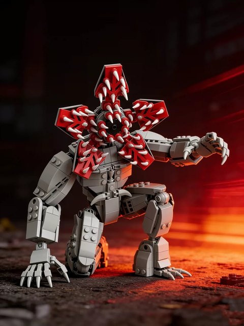 Hot Toys Stranger Things Demogorgon Vecna, Bausteine Konstruktionsspielzeug - Bild 1