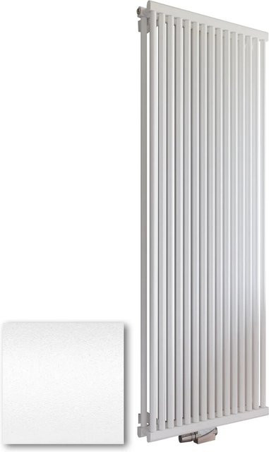 Schulte Design-Heizkörper Kiel PowerPack mit Mittenanschluss 2.026 W in Pearl-Weiß - Bild 1