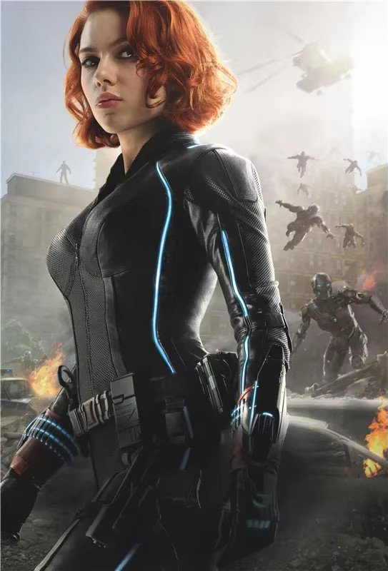 Kayou Marvel Avengers Age of Ultron Leinwandgemälde rahmenlos, Wandkunst mit Iron Man und Hulk, mehrfarbig - Bild 2
