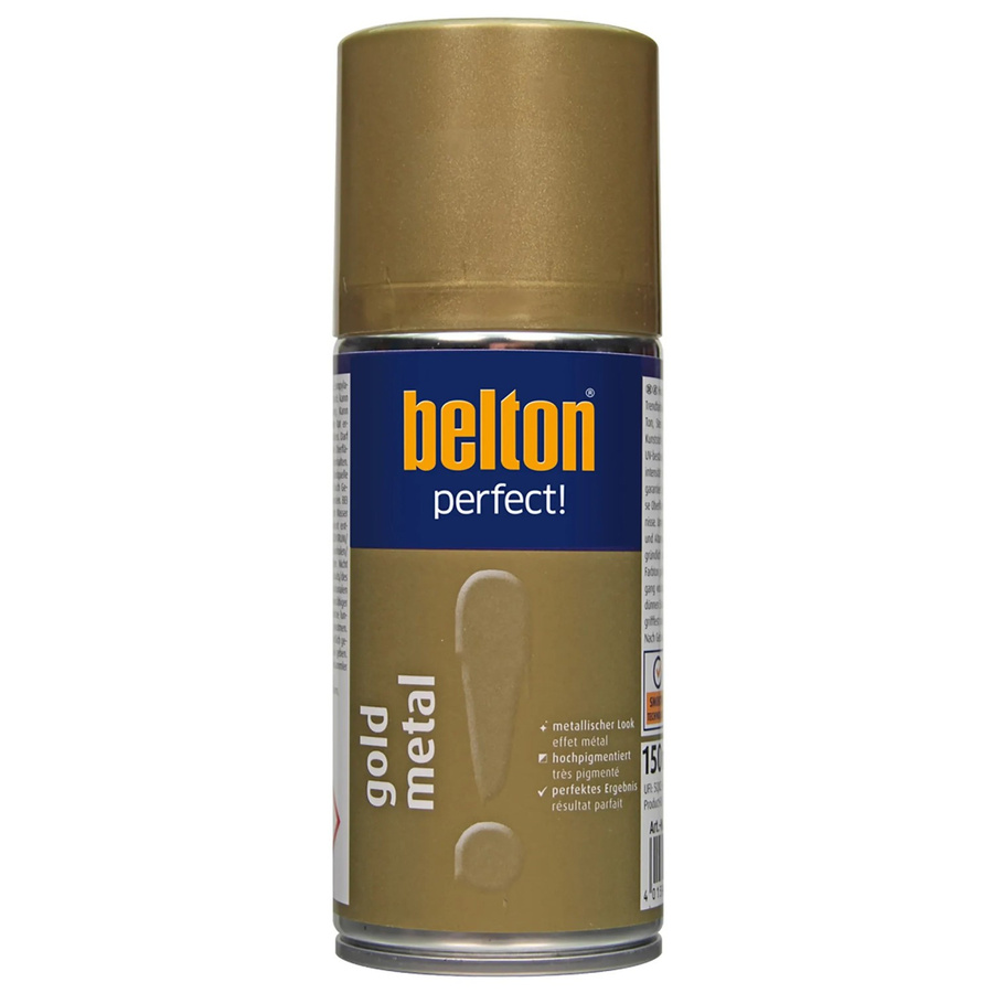 Belton Buntlack Perfect Gold Metall Seidenmatt 150 ml - Bild 2