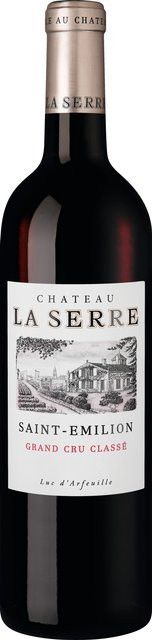 Château La Serre Rotwein Saint-Emilion, Merlot & Cabernet Franc, 2021, trocken, 0,75 l - Bild 1