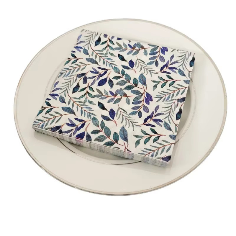 20 Stück GUANYAO Eukalyptus Servietten in Morandi Farben für Party und Decoupage, 33 cm - Bild 4