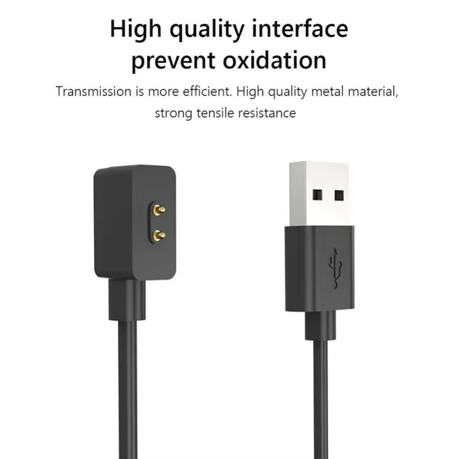 Magnetisches USB-Ladekabel für Xiaomi Band 9 8 Active Mi Band 10 9 8 Pro und Redmi Watch 3 Ladestation in Weiß - Bild 1