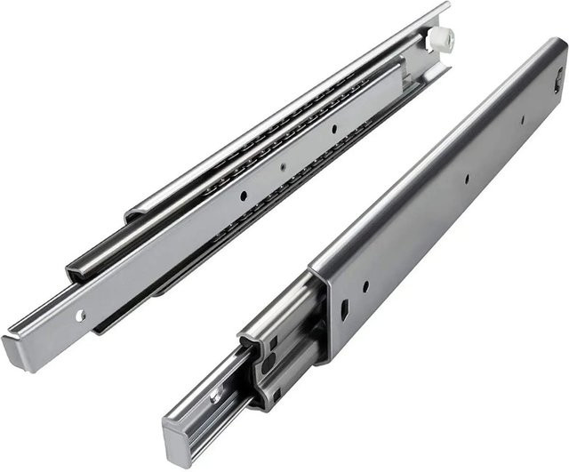 SO-TECH Vollauszug aus Stahl mit Kugellager, Farbe: Silber, Tragkraft: 116 kg, Länge: 900 mm - Bild 1