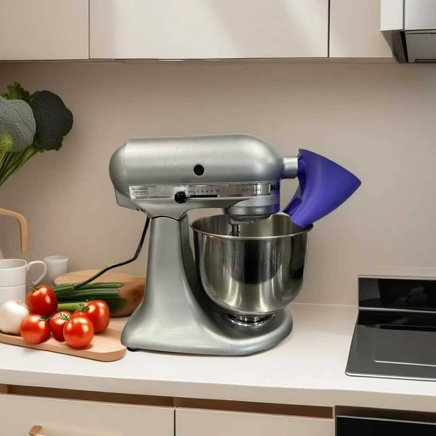 KitchenAid Mehltrichter in Grün für Artisan KSM150, runder Trichter mit breiter Öffnung zur Vermeidung von Verschüttungen - Bild 3